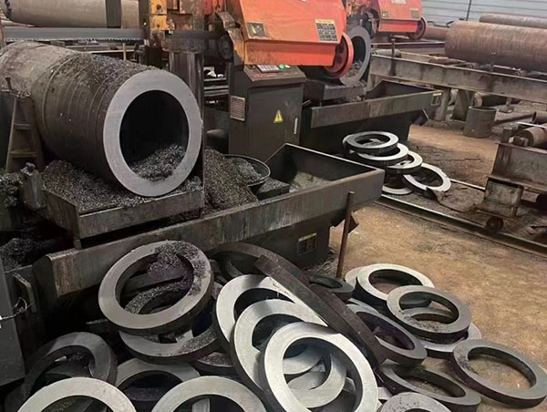 岳池20G无缝钢管切割